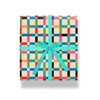 La Manmounia Light Check Roll Wrap | Kelly Hyatt